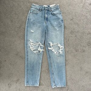 ZARA Distressed Blue Women's Jeans
